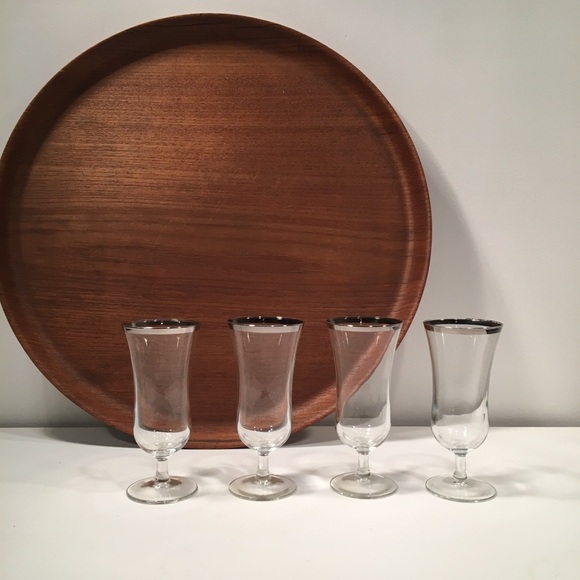 Other - 🌟SOLD Mid Century MCM Silver Rimmed Glasses